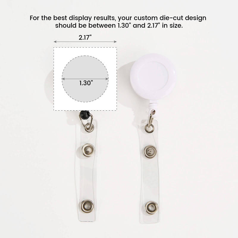 Custom Shape Retractable Badge Reels